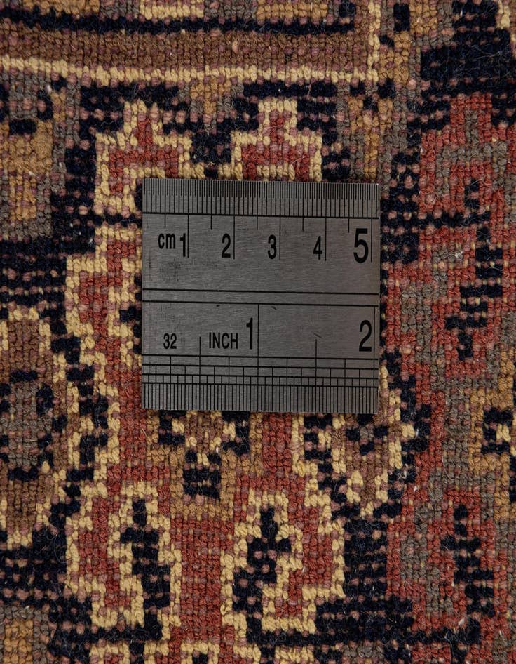 Detail image of  3' 1 x 5' 1  Hand Knotted Bokhara Oriental Rug
