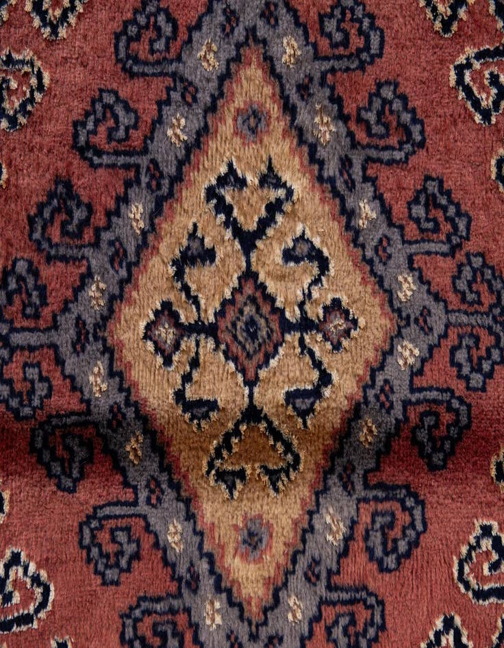 Detail image of  3' 1 x 5' 1  Hand Knotted Bokhara Oriental Rug