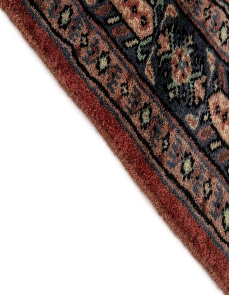 Detail image of  3' 2 x 5' 3  Hand Knotted Bokhara Oriental Wool Rug