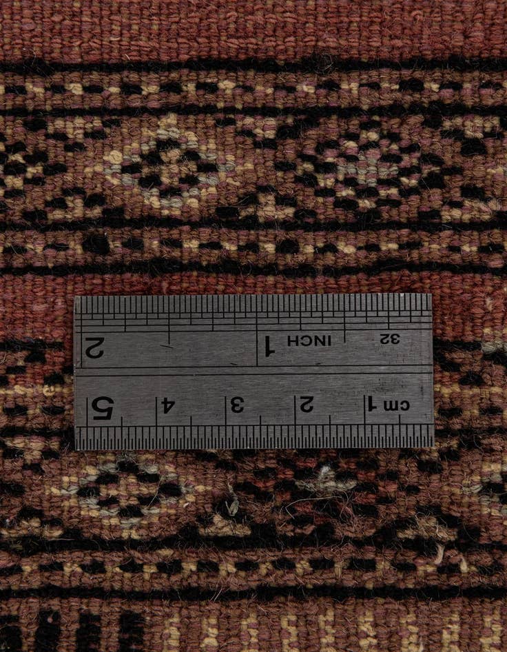 Detail image of  3' 2 x 5'  Hand Knotted Bokhara Oriental Rug