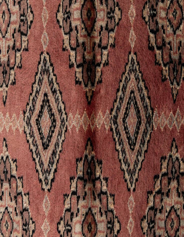 Detail image of  3' 2 x 5'  Hand Knotted Bokhara Oriental Rug