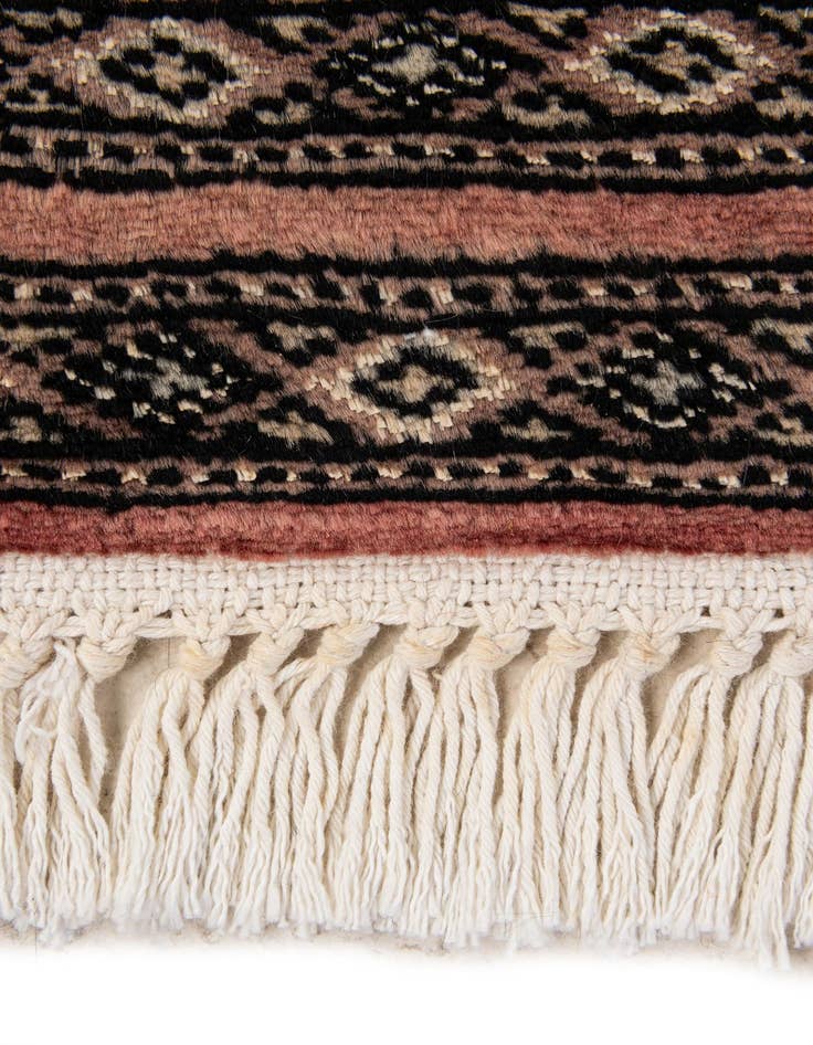 Detail image of  3' 2 x 5'  Hand Knotted Bokhara Oriental Rug