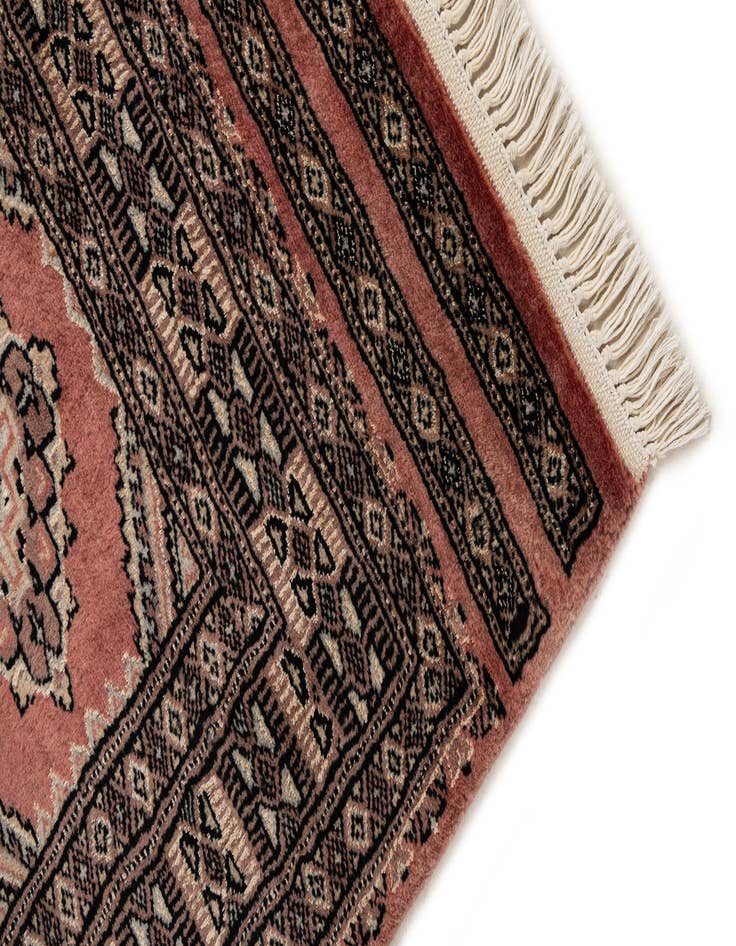 Detail image of  3' 2 x 5'  Hand Knotted Bokhara Oriental Rug