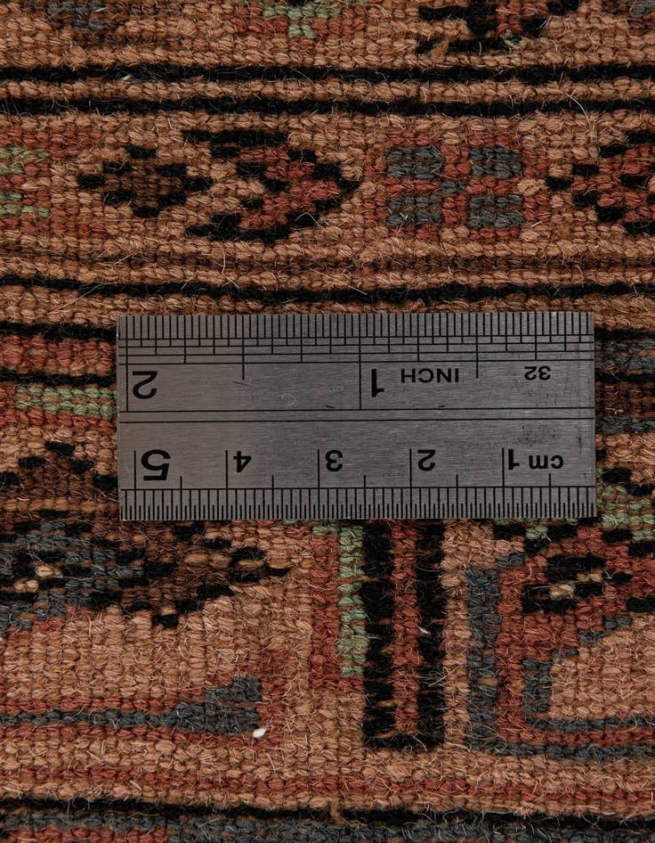 Detail image of  4' 5 x 6' 5  Hand Knotted Bokhara Wool Rug