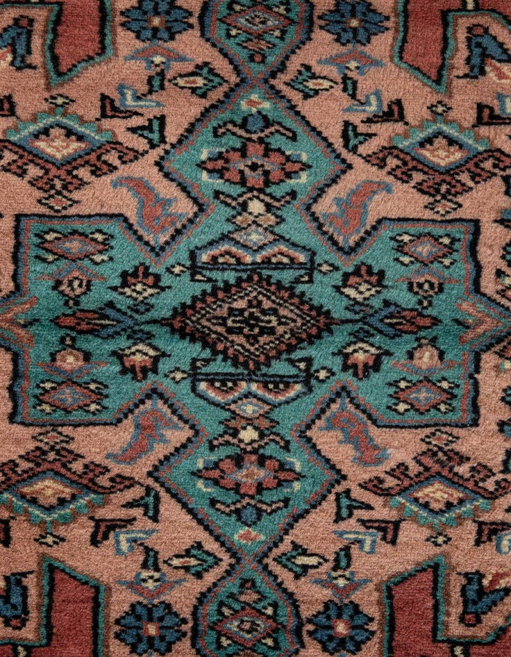 Detail image of  4' 4 x 6'  Hand Knotted Bokhara Oriental Wool Rug