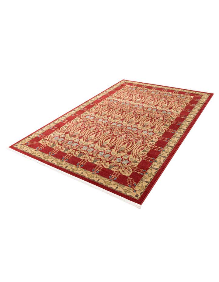 Rust Red 5' x 8' Chelsea Rug | Rugs.com