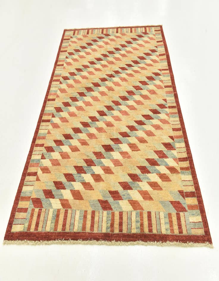 Detail image of  5' 2 x 6' 7  Hand Knotted Darya Oriental Rug