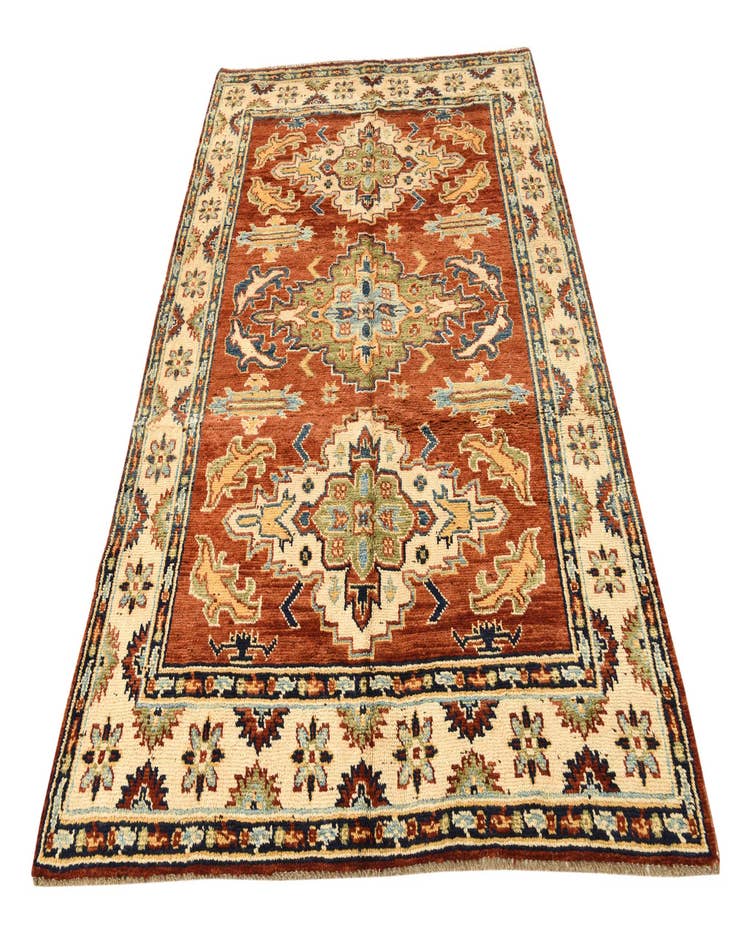 Detail image of  5' 7 x 7' 9  Hand Knotted Darya Wool Rug