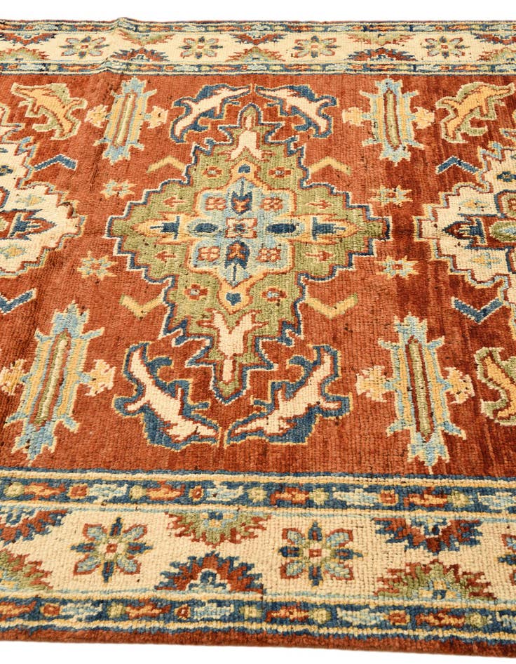 Detail image of  5' 7 x 7' 9  Hand Knotted Darya Wool Rug