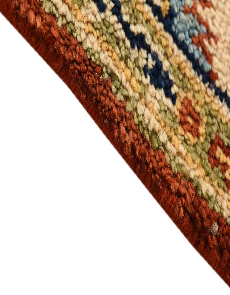 Detail image of  5' 9 x 7' 9  Hand Knotted Darya Wool Rug