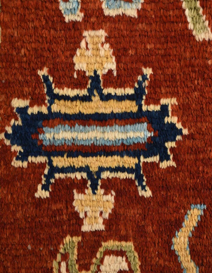 Detail image of  5' 9 x 7' 9  Hand Knotted Darya Wool Rug