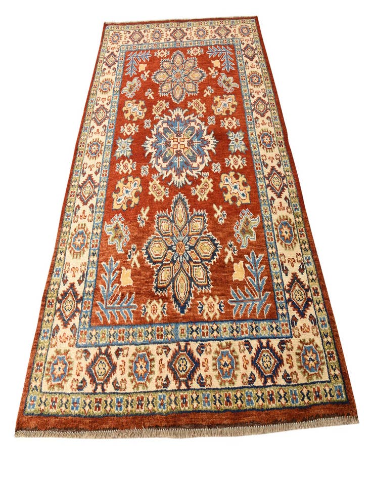 Detail image of  5' 9 x 8' 2  Hand Knotted Darya Wool Rug