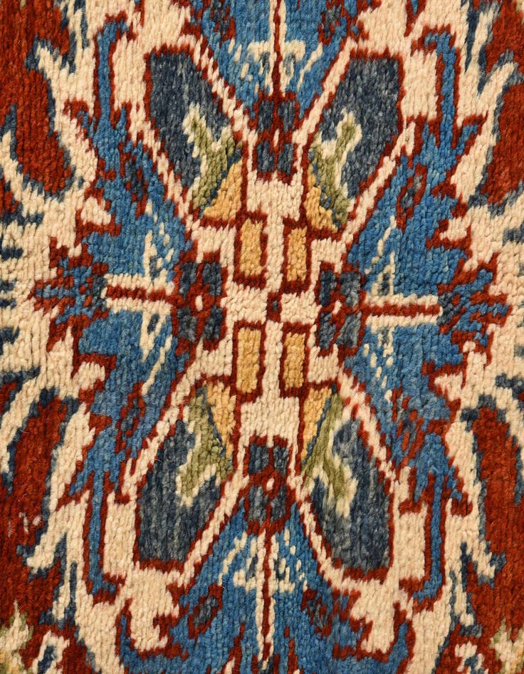 Detail image of  5' 9 x 8' 2  Hand Knotted Darya Wool Rug