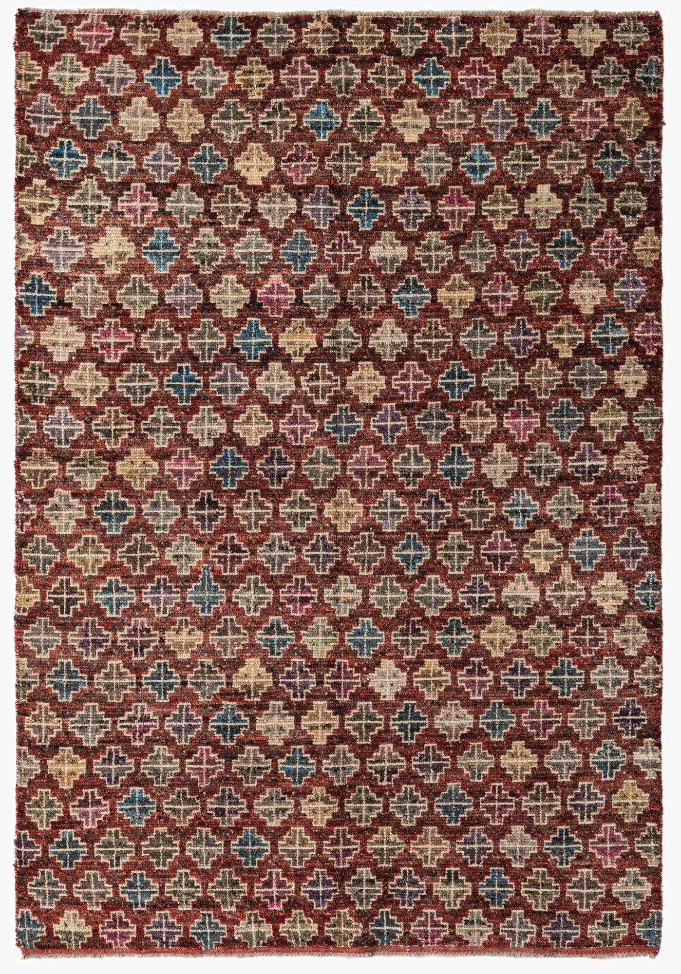  5' 6 x 8'  Hand Knotted Darya Wool Rug