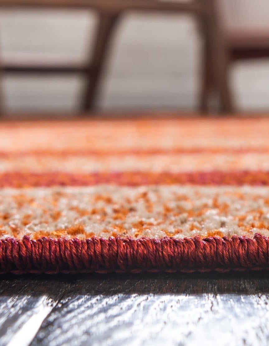 Rust Red 8' x 10' Equinox Rug | Rugs.com