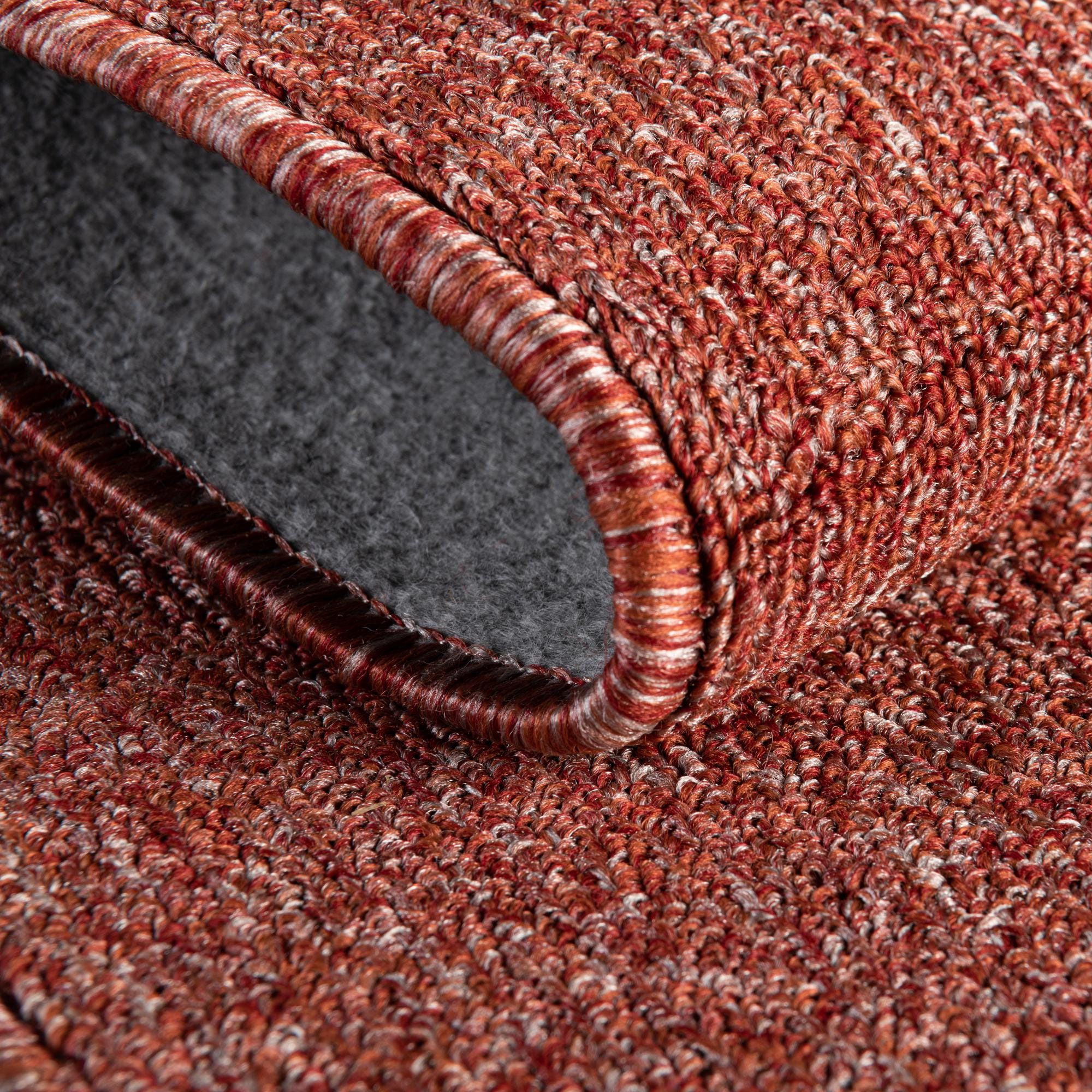 Rust Red 5' 3 x 8' Everyday Solid Rug | Rugs.com