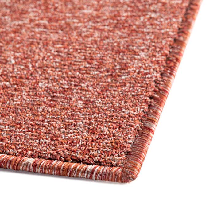Rust Red 6' x 9' Everyday Solid Rug | Rugs.com