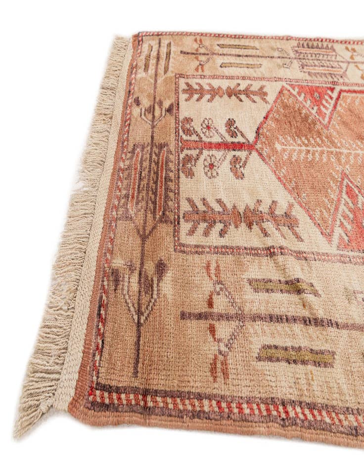 Detail image of  2' 8 x 4' 3  Hand Knotted Fars Wool Rug