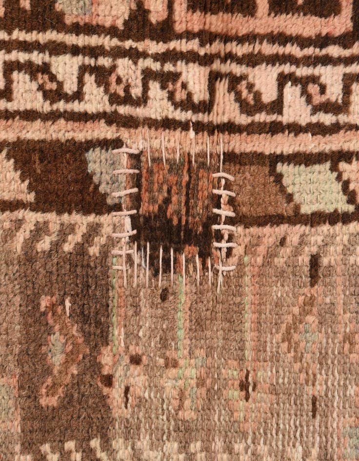 Detail image of  3' 10 x 7' 3  Hand Knotted Hamedan Persian Wool Rug