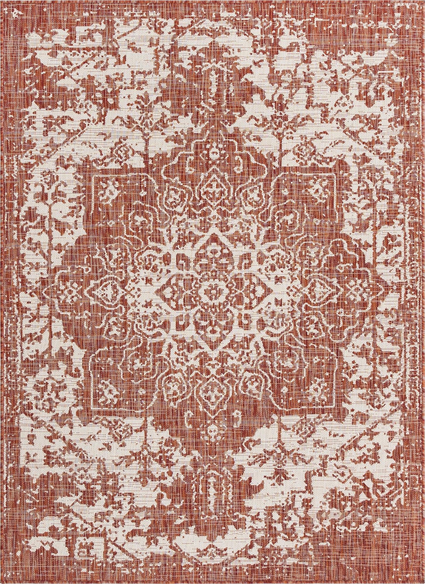  5' 3 x 8'  Washable Jill Zarin Dubai Indoor / Outdoor Rug