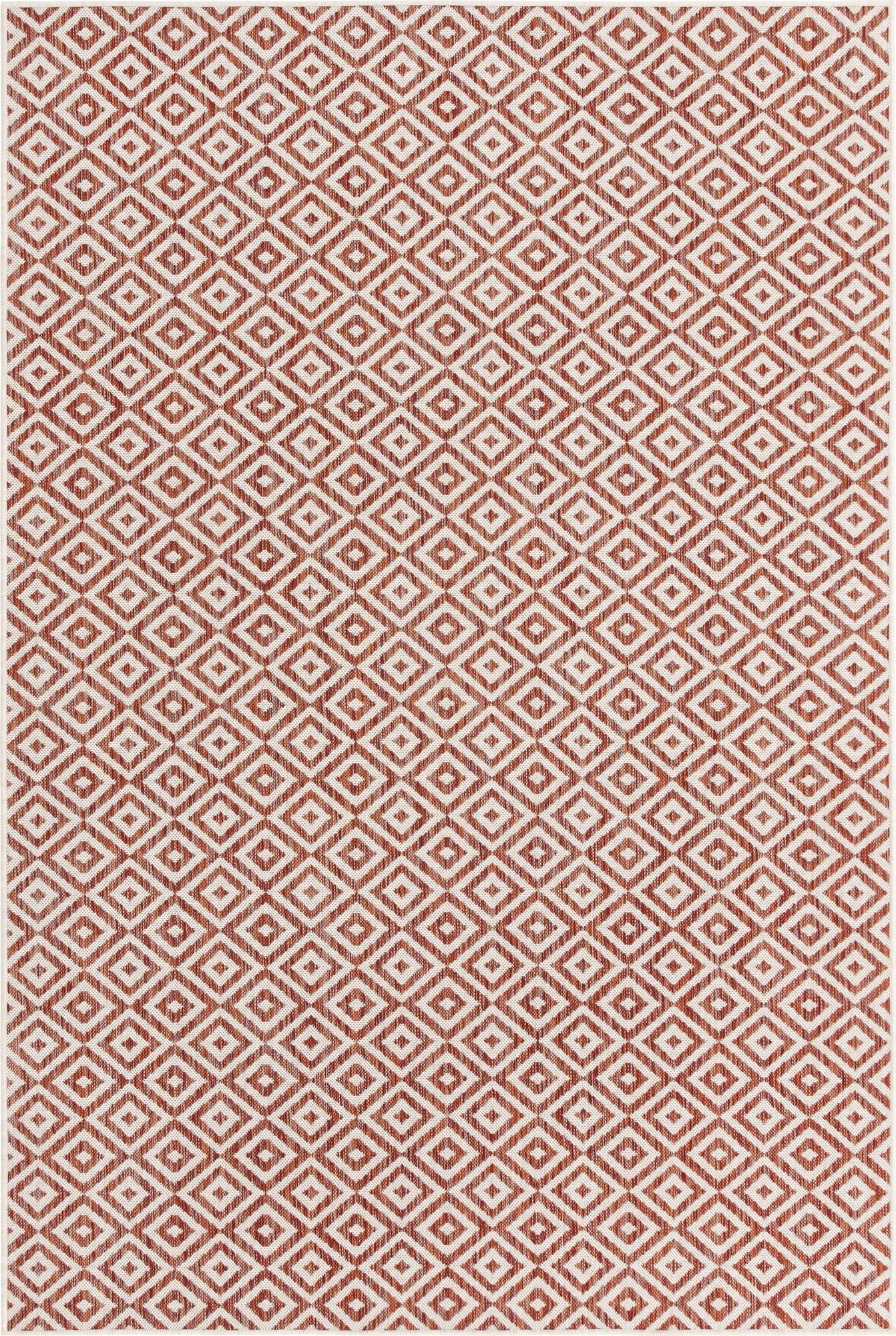  6' x 9'  Washable Jill Zarin Costa Rica Indoor / Outdoor Rug