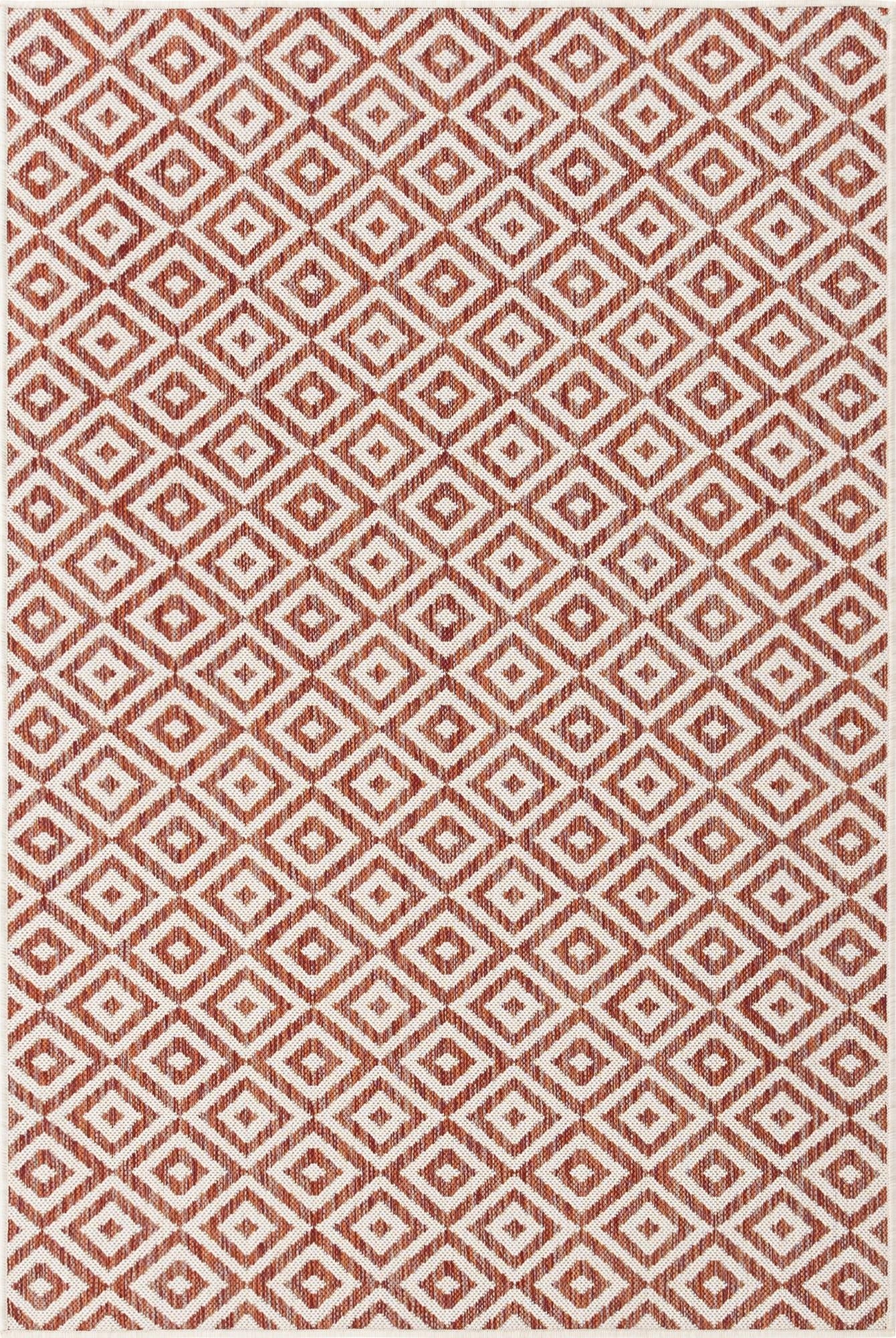 4' x 6'  Washable Jill Zarin Costa Rica Indoor / Outdoor Rug