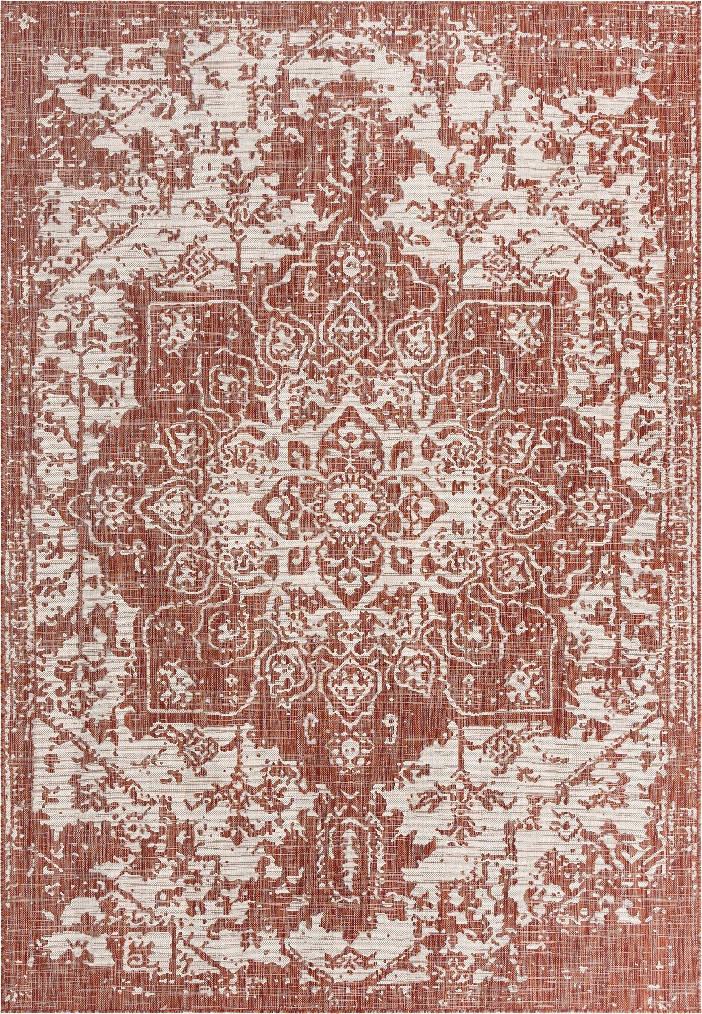  7' x 10'  Washable Jill Zarin Dubai Indoor / Outdoor Rug