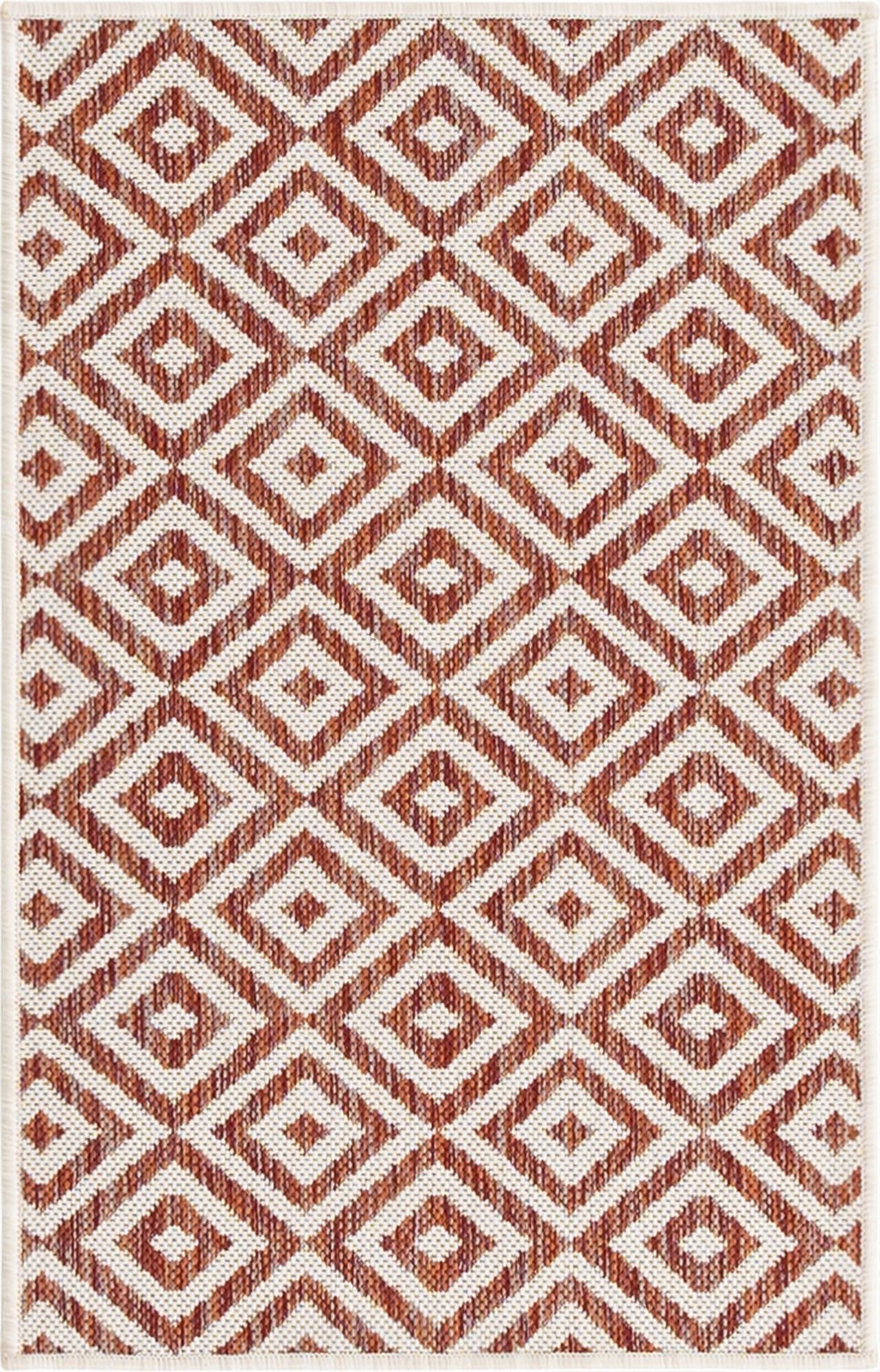  2' x 3'  Washable Jill Zarin Costa Rica Indoor / Outdoor Rug