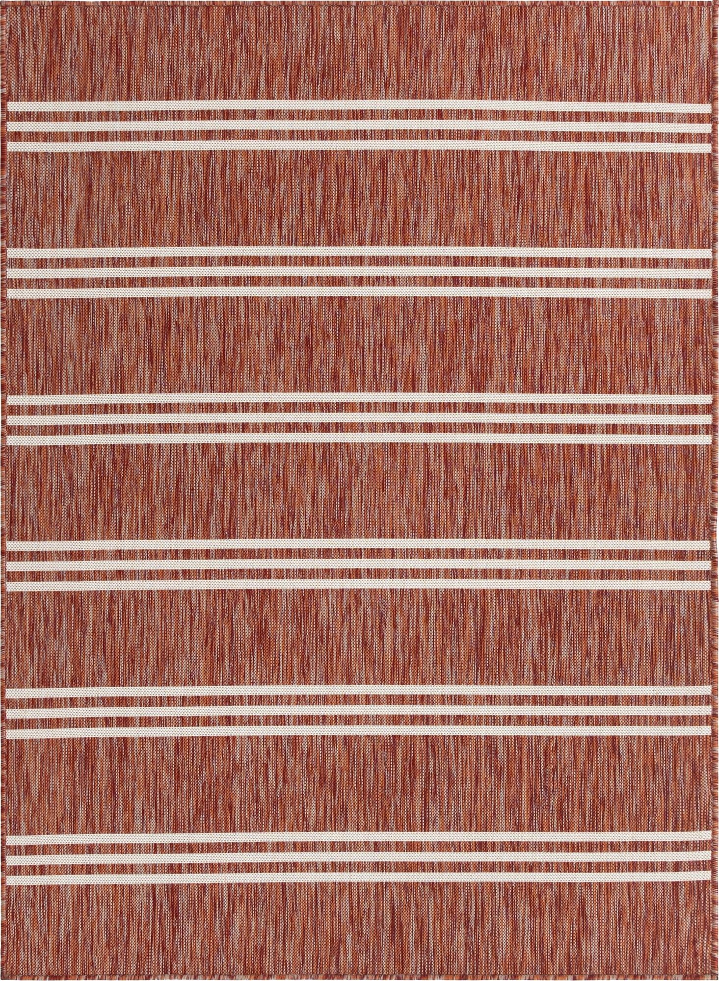  5' 3 x 8'  Washable Jill Zarin Anguilla Indoor / Outdoor Rug