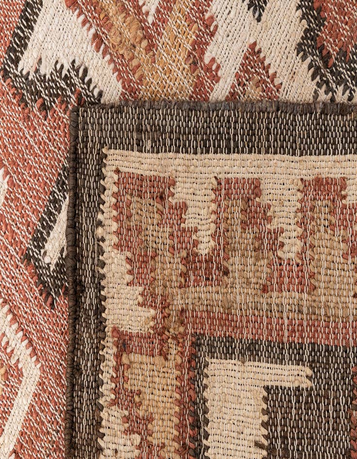 Detail image of  4' 3 x 6' 3  Hand Woven Kala Handwoven Jute Rug