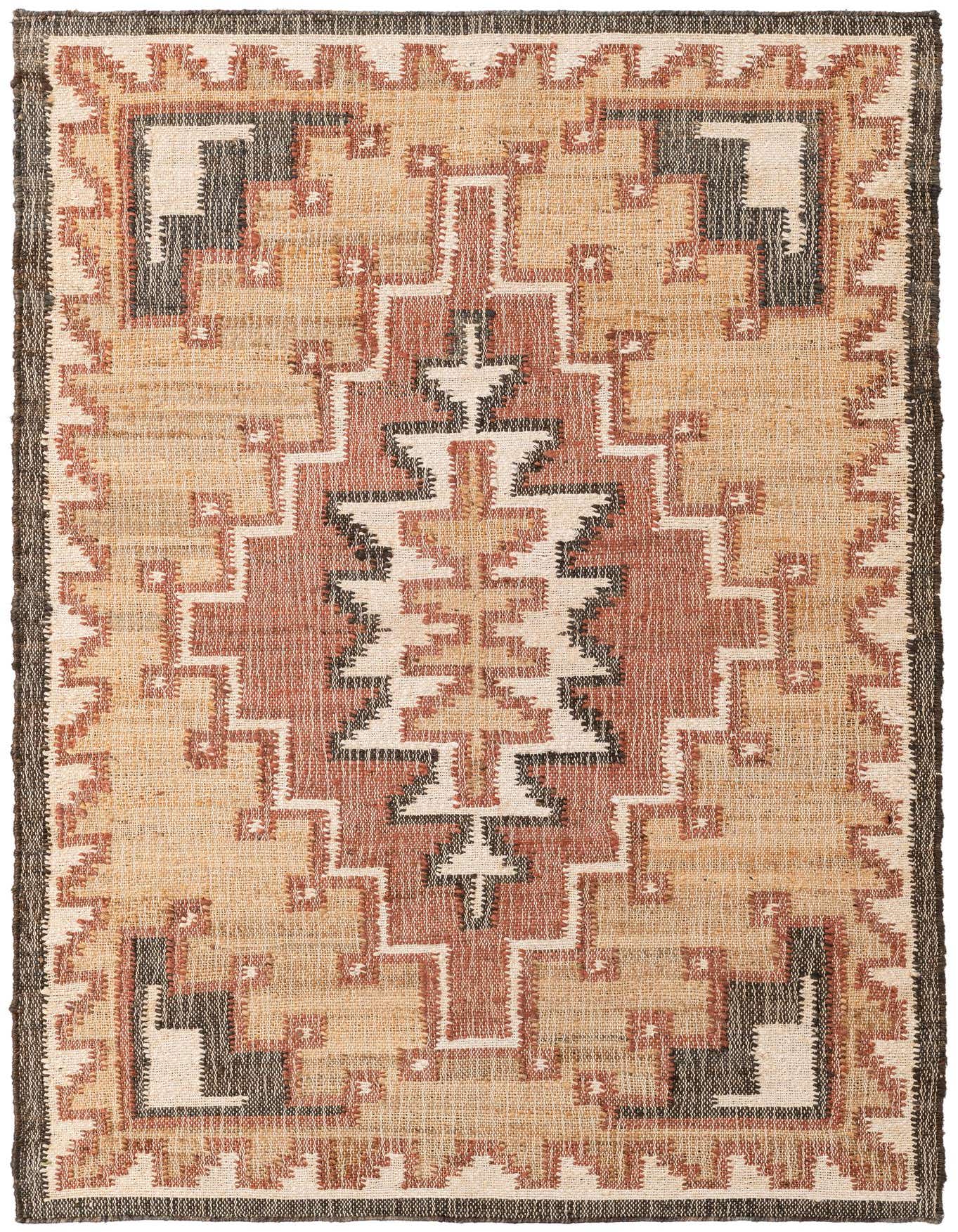 Primary image  4' 3 x 6' 3  Hand Woven Kala Handwoven Jute Rug