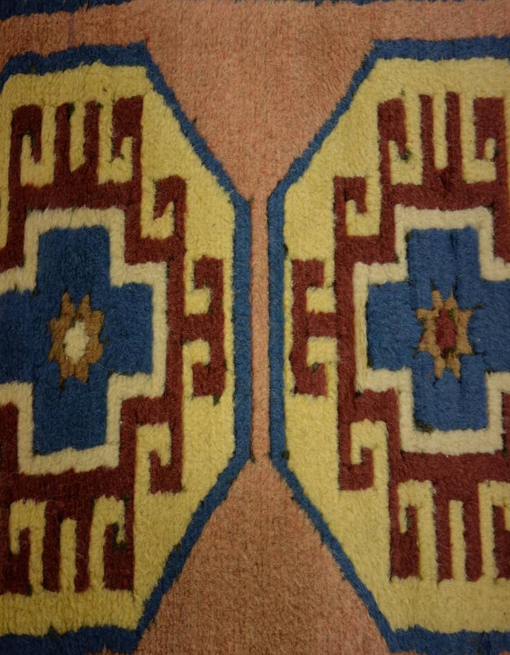 Detail image of  1' 8 x 3'  Hand Knotted Kars Wool Rug