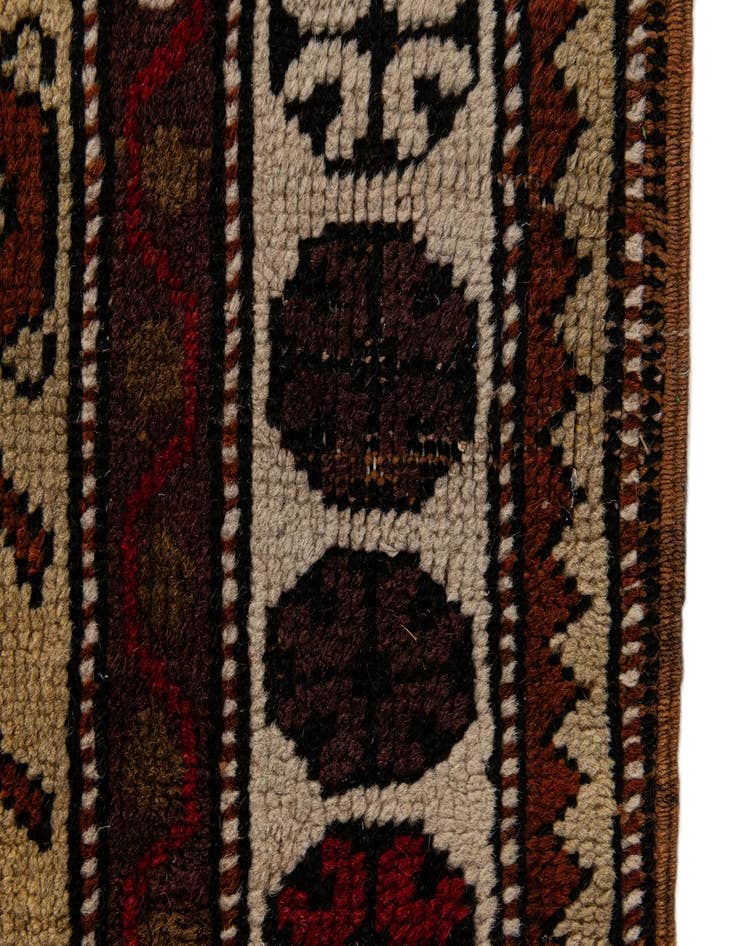 Detail image of  6' 9 x 10' 5  Hand Knotted Kars Wool Rug