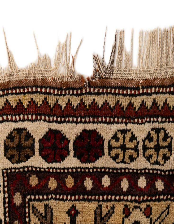 Detail image of  6' 9 x 10' 5  Hand Knotted Kars Wool Rug