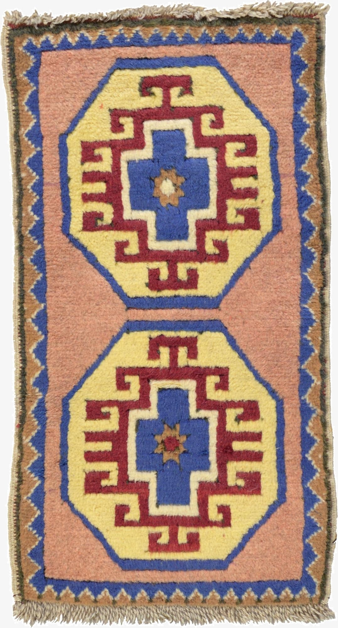  1' 8 x 3'  Hand Knotted Kars Wool Rug