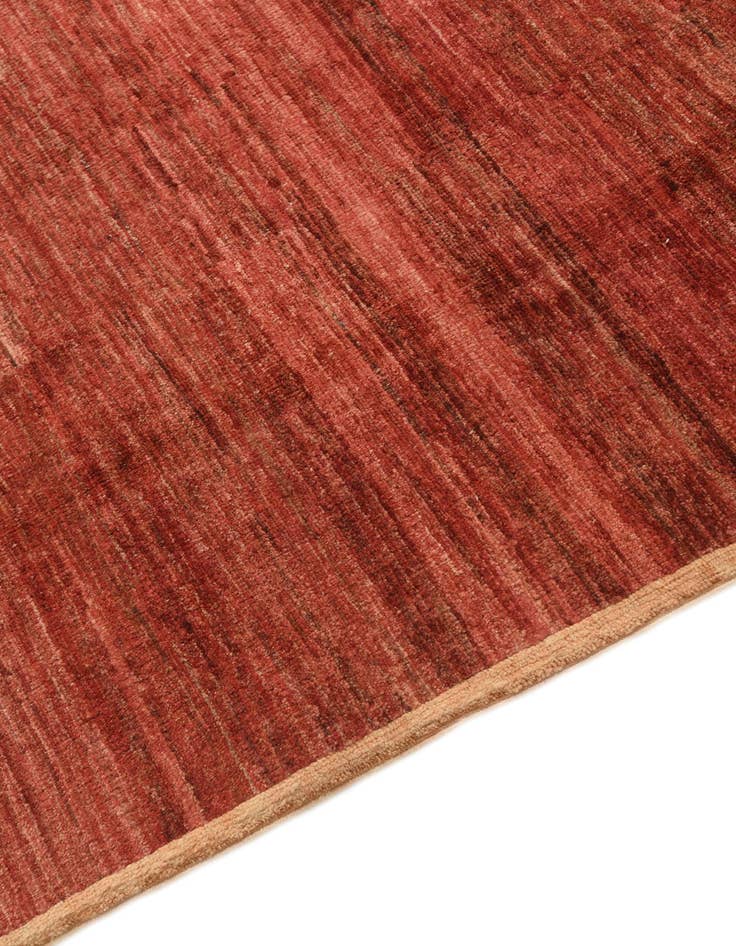 Detail image of  3' 9 x 5' 9  Hand Knotted Kashkuli Gabbeh Wool Rug