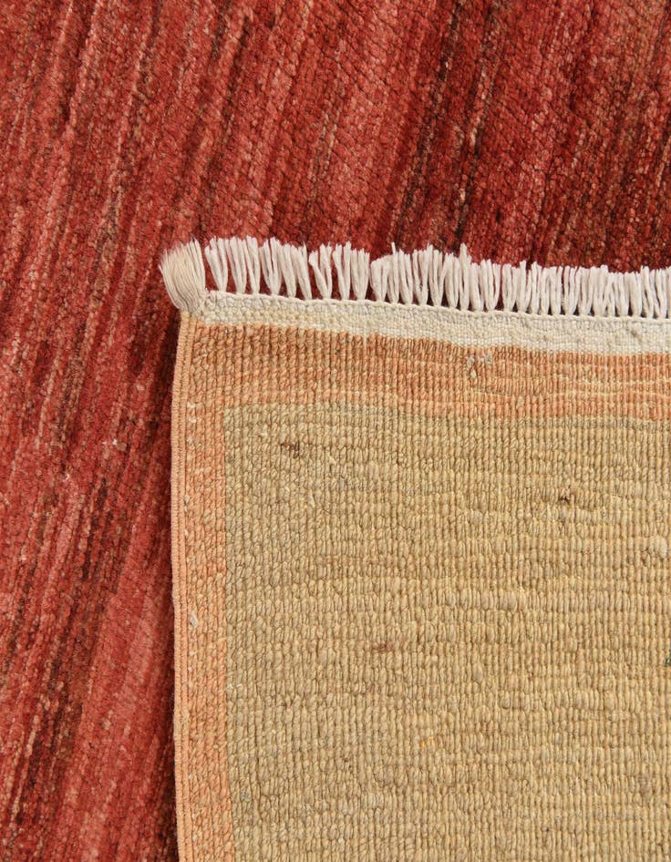 Detail image of  3' 9 x 5' 9  Hand Knotted Kashkuli Gabbeh Wool Rug