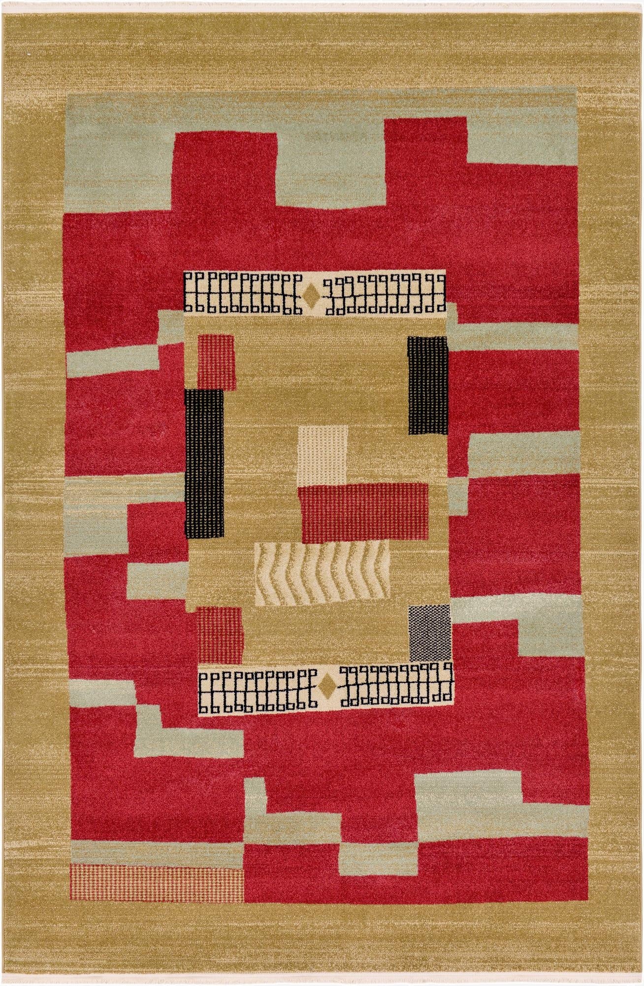  6' x 9' Kashkuli Gabbeh Rug