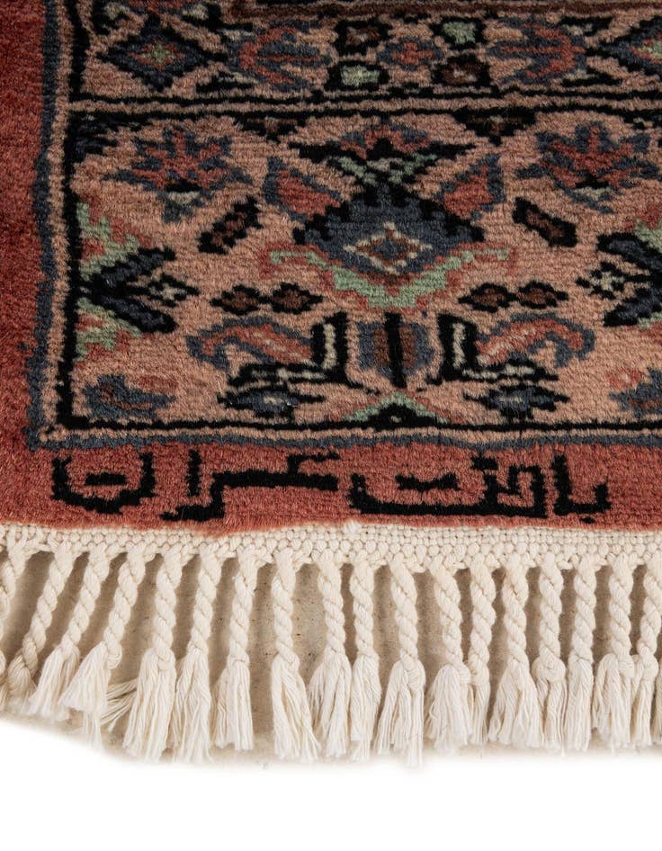 Detail image of  4' 2 x 6' 1  Hand Knotted Kazak Oriental Wool Rug