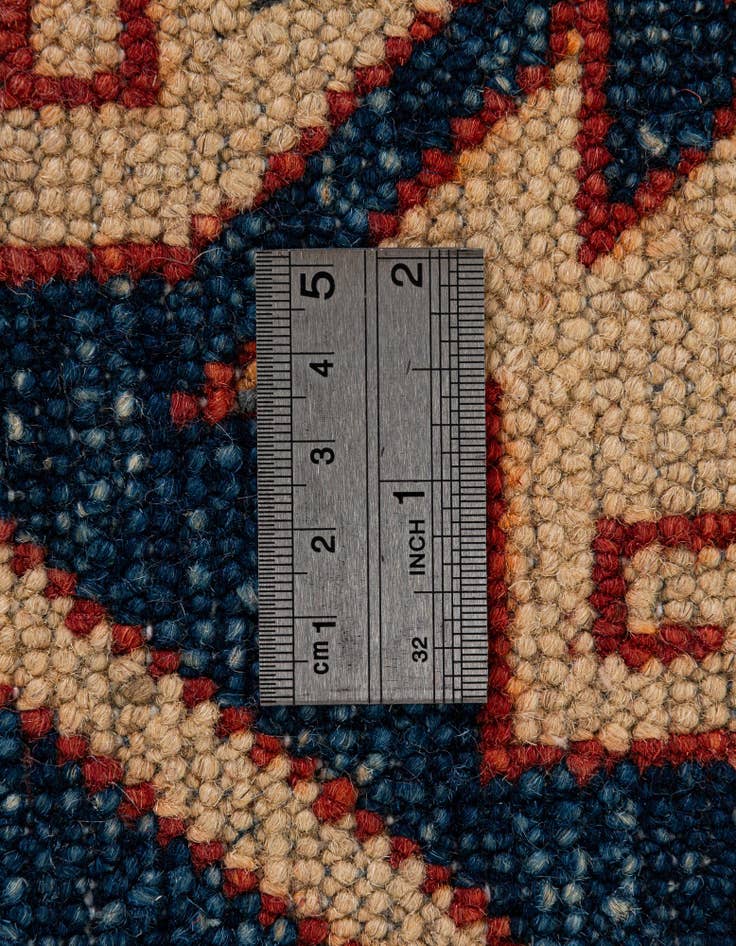 Detail image of  8' 11 x 12' 2  Hand Knotted Kazak Wool Rug