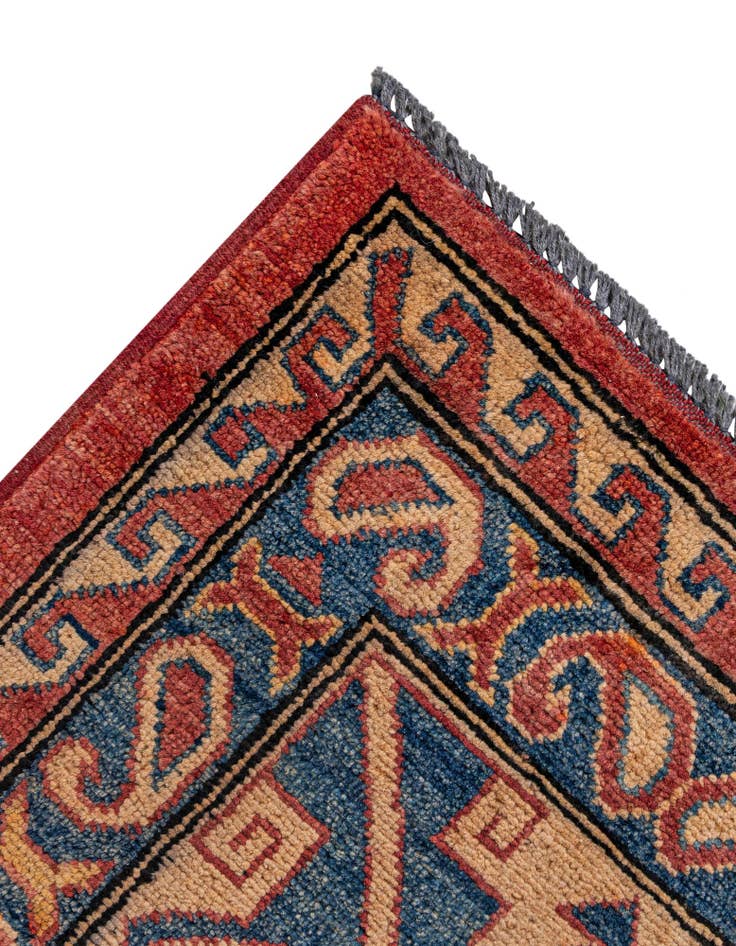 Detail image of  8' 11 x 12' 2  Hand Knotted Kazak Wool Rug