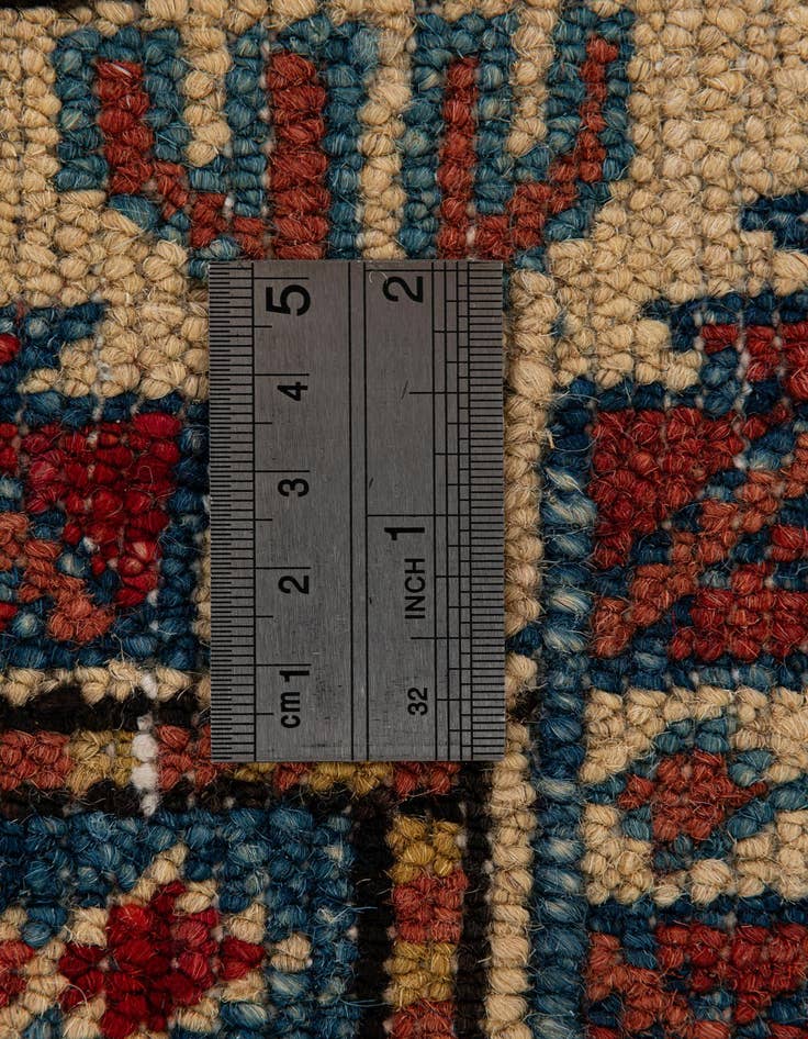 Detail image of  3' 8 x 5' 9  Hand Knotted Kazak Wool Rug