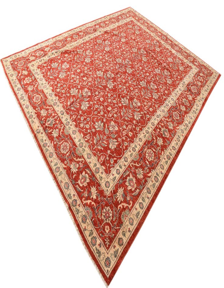 Detail image of  10' 2 x 13' 2  Hand Knotted Kazak Rug