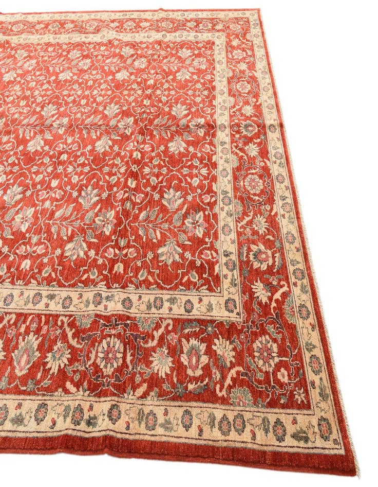 Detail image of  10' 2 x 13' 2  Hand Knotted Kazak Rug