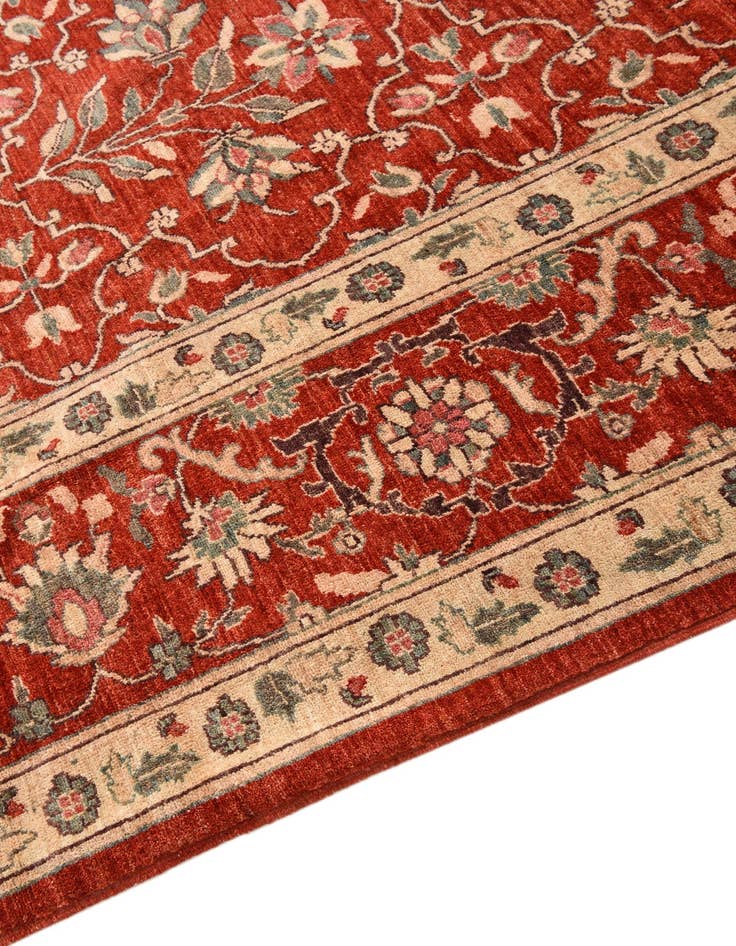 Detail image of  10' 2 x 13' 2  Hand Knotted Kazak Rug