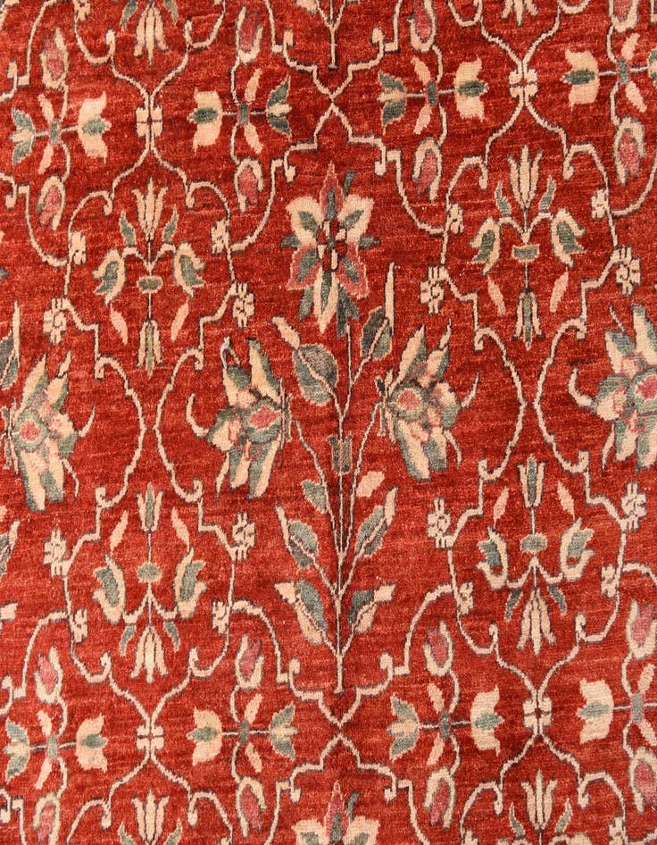 Detail image of  10' 2 x 13' 2  Hand Knotted Kazak Rug