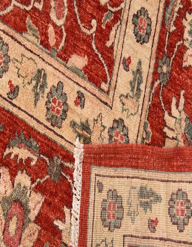 Detail image of  10' 2 x 13' 2  Hand Knotted Kazak Rug