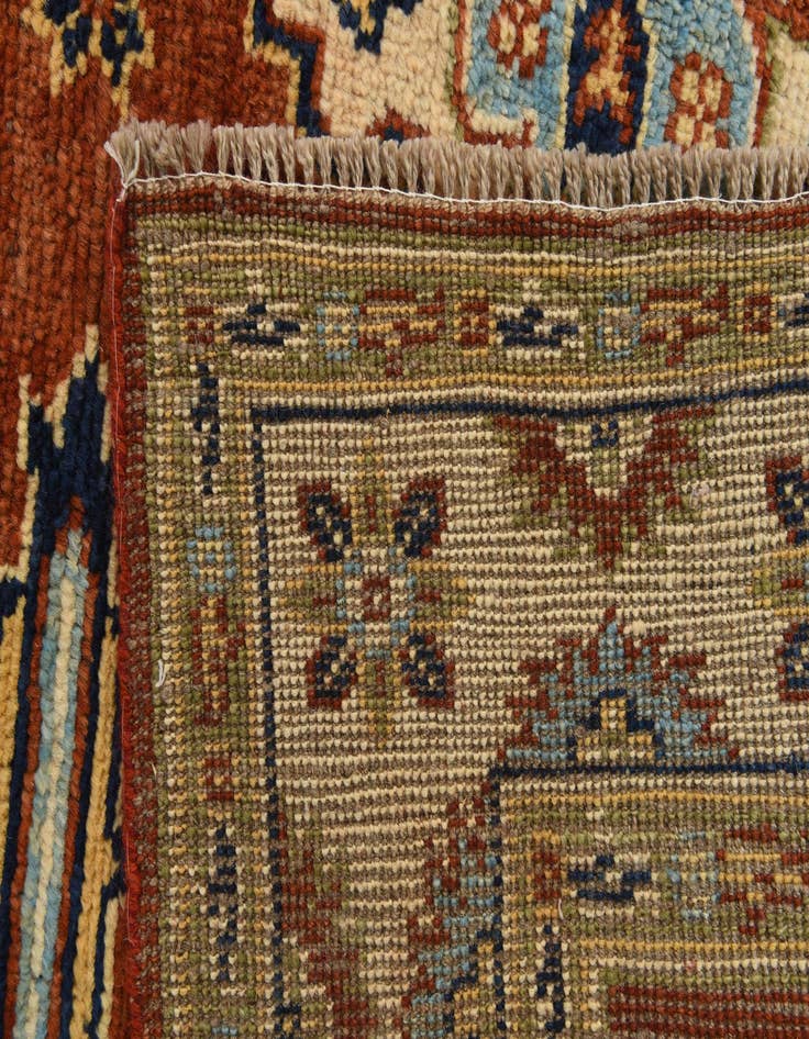 Detail image of  5' 8 x 7' 8  Hand Knotted Kazak Rug