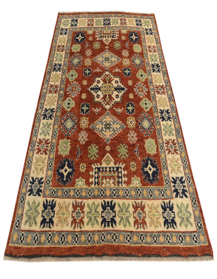 Detail image of  5' 8 x 7' 10  Hand Knotted Kazak Rug