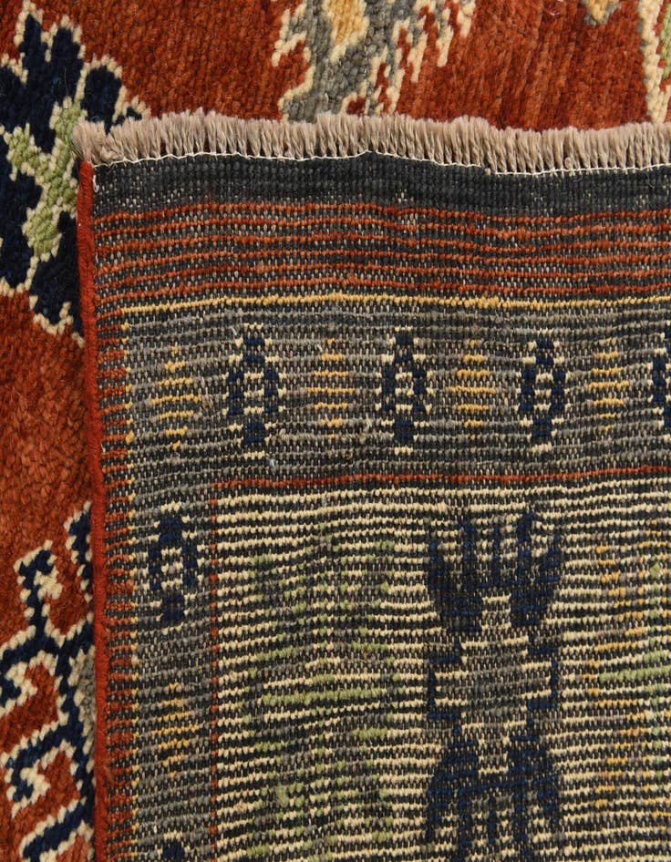 Detail image of  5' 8 x 7' 10  Hand Knotted Kazak Rug